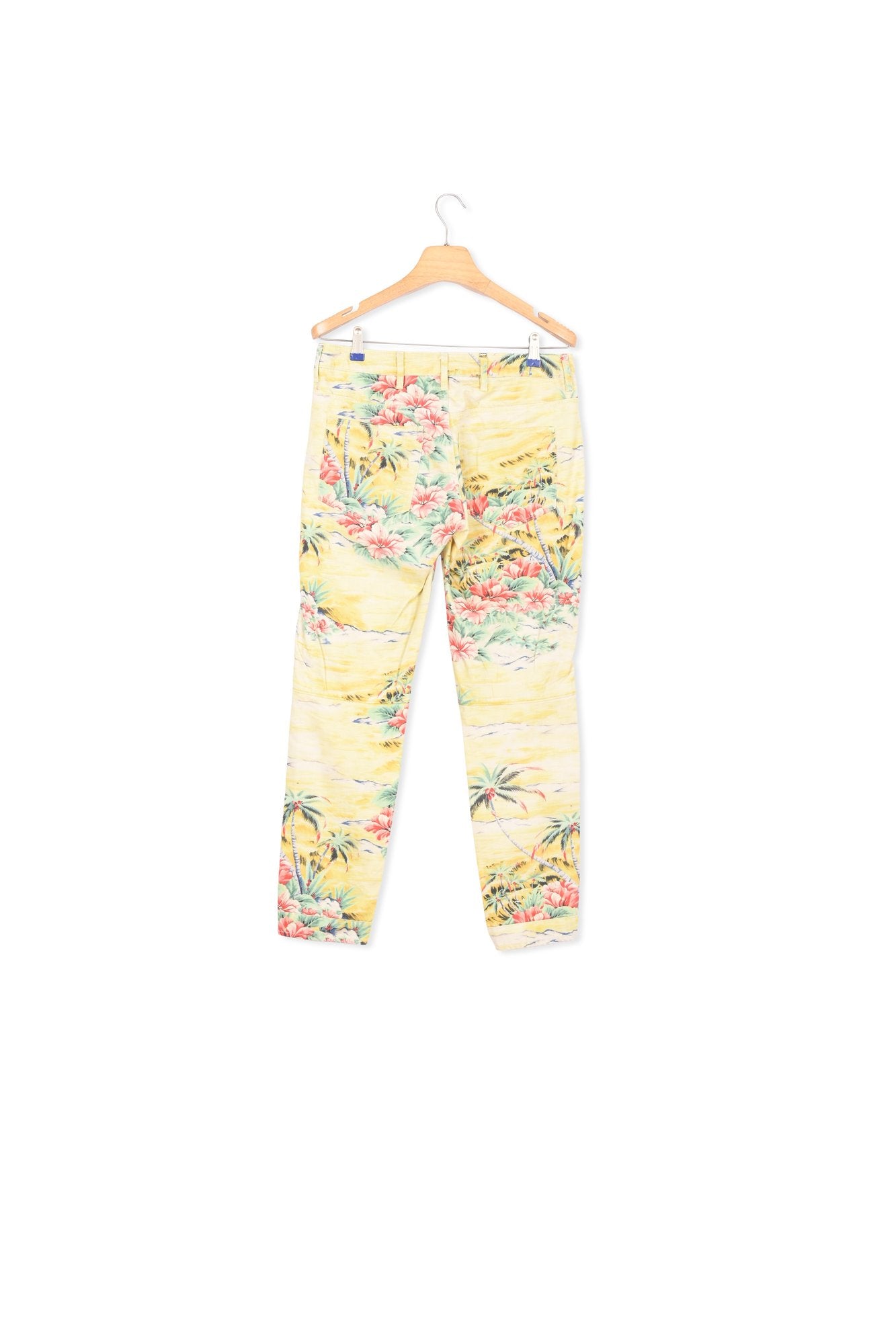 5622 3D Mid Boyfriend Color Jeans Dada sport preloved - seconde main