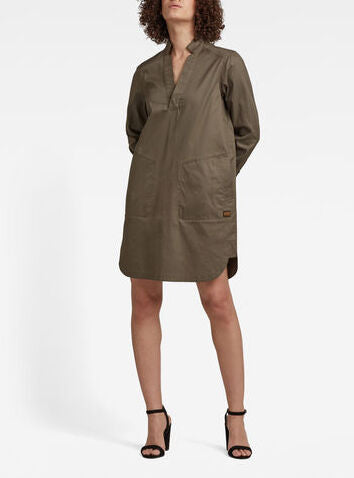 Milary V-Neck Shirt Dress Dada sport preloved - seconde main