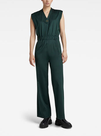Jumpsuit V- Hals Wijde Pijp Dada sport preloved - seconde main