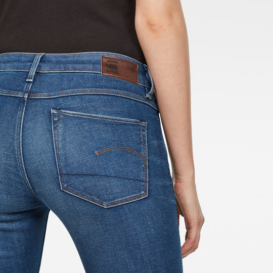 3301 Deconstructed Mid Waist Skinny Jeans Dada sport preloved - seconde main
