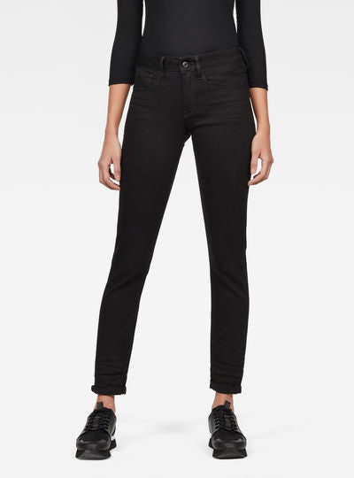 3301 Deconstructed Mid Waist Straight Jeans Dada sport preloved - seconde main