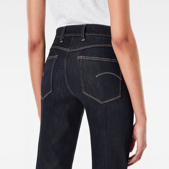 Lanc 3D High Waist Straight Jeans Dada sport preloved - seconde main