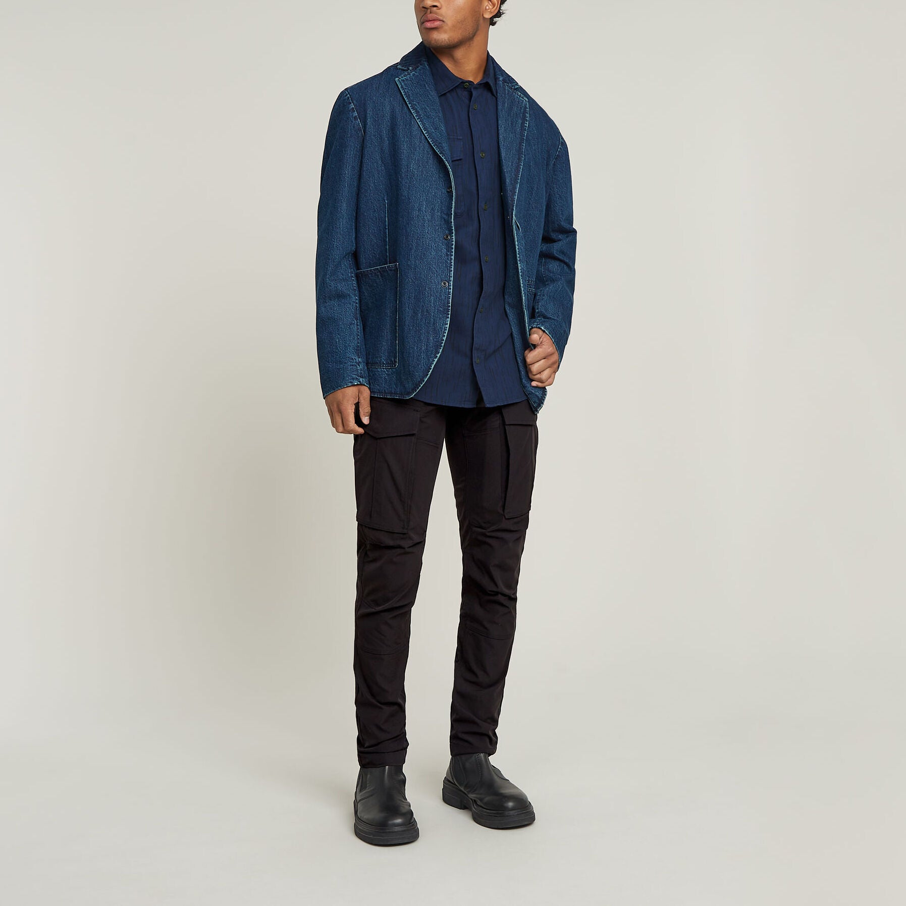 Rovic Zip 3D Regular Tapered Pants Dada sport preloved - seconde main