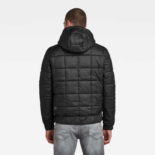 Meefic Square Quilted Hooded Jacket Dada sport preloved - seconde main