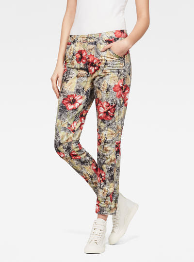 5622 3D Mid waist Boyfriend Color Jeans Dada sport preloved - seconde main