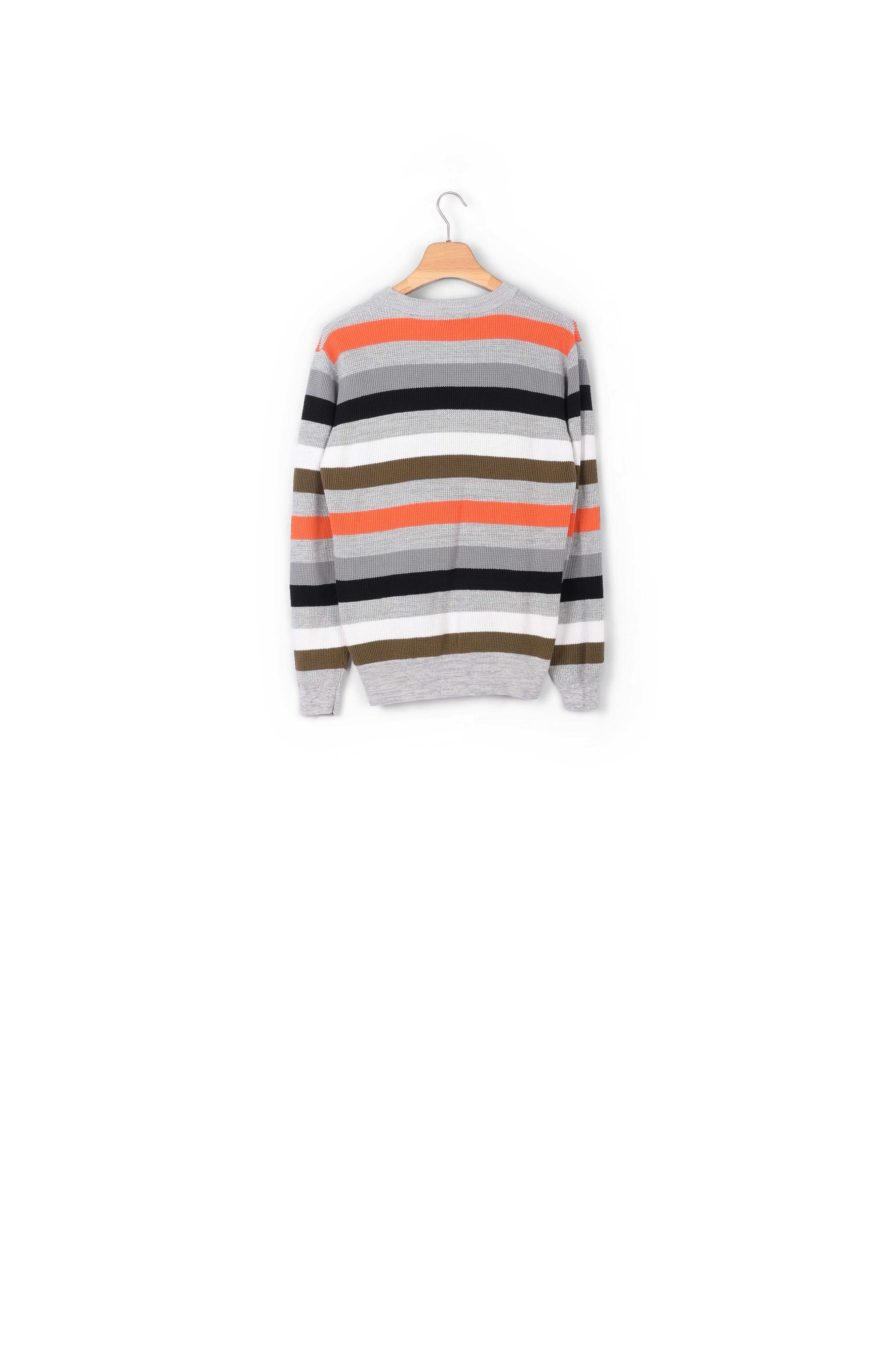 Multi Stripe Knitted Sweater Dada sport preloved - seconde main