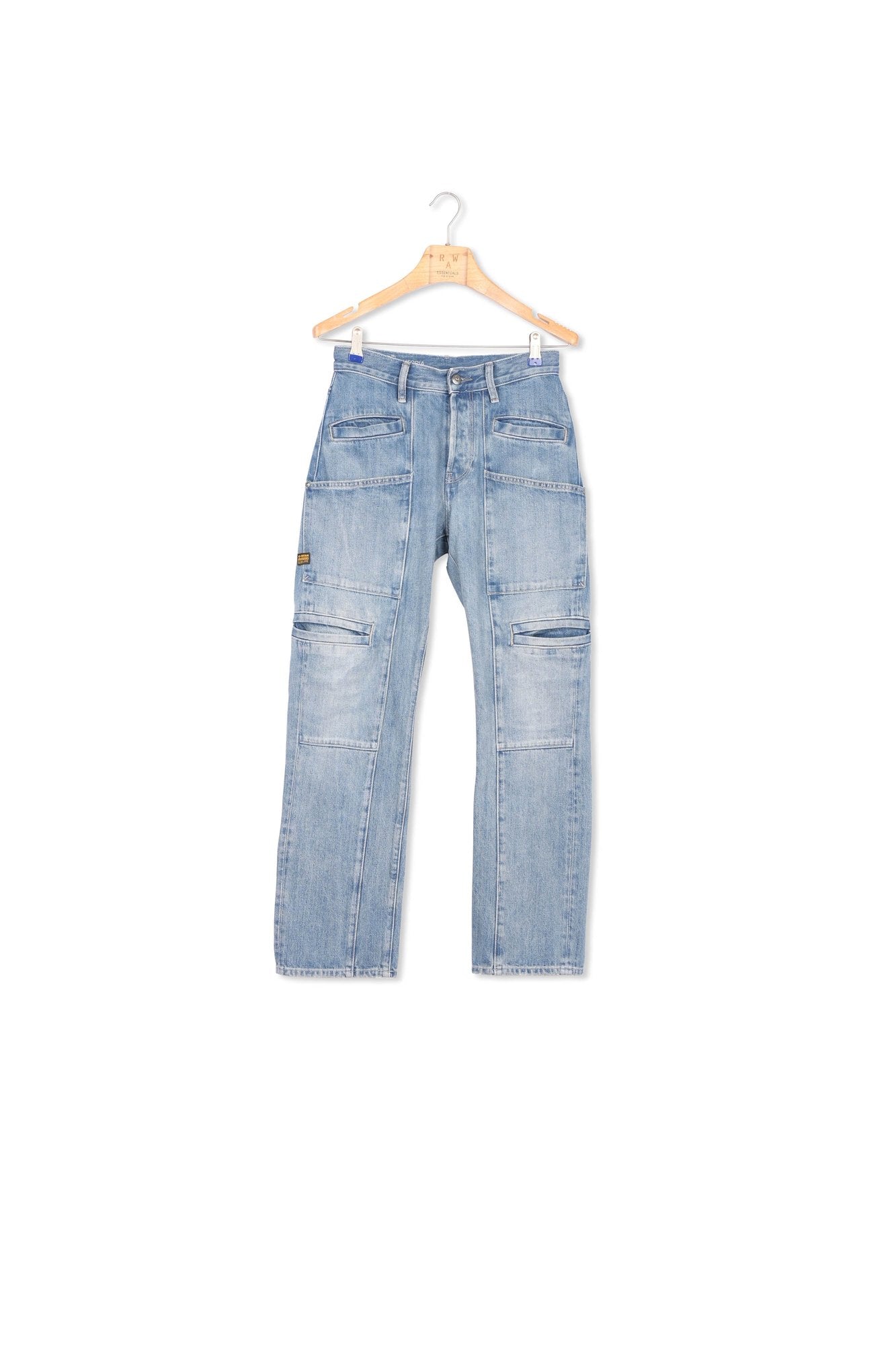 Jean Viktoria Utility High Straight Dada sport preloved - seconde main