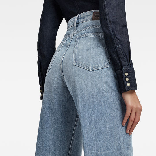 Deck Ultra High Wide Leg Jeans Dada sport preloved - seconde main