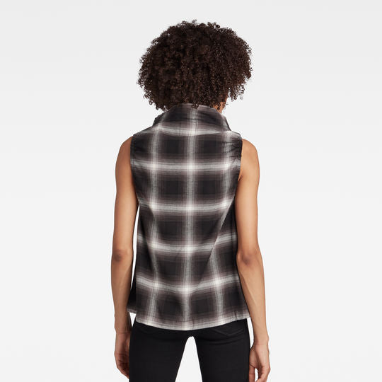 Mock Neck Sleeveless Shirt Dada sport preloved - seconde main