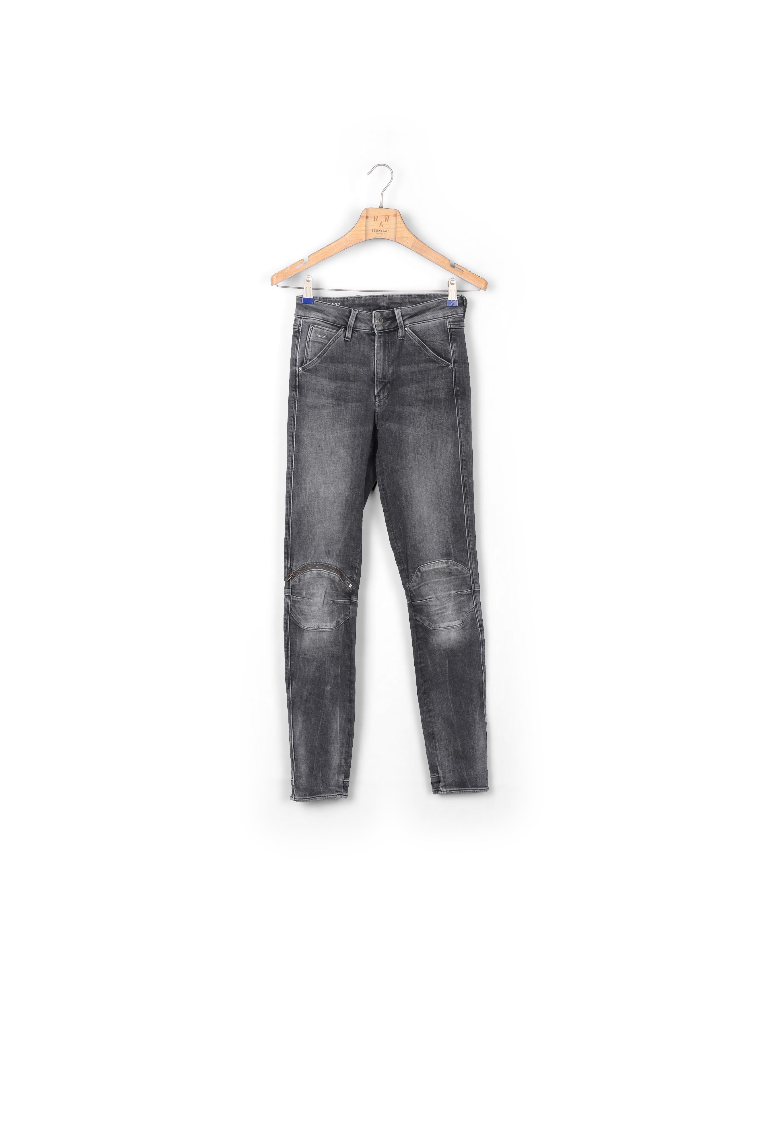 5622 Knee Zip High Skinny Jeans Dada sport preloved - seconde main