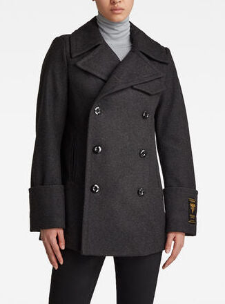 Wool Mid Peacoat Dada sport preloved - seconde main