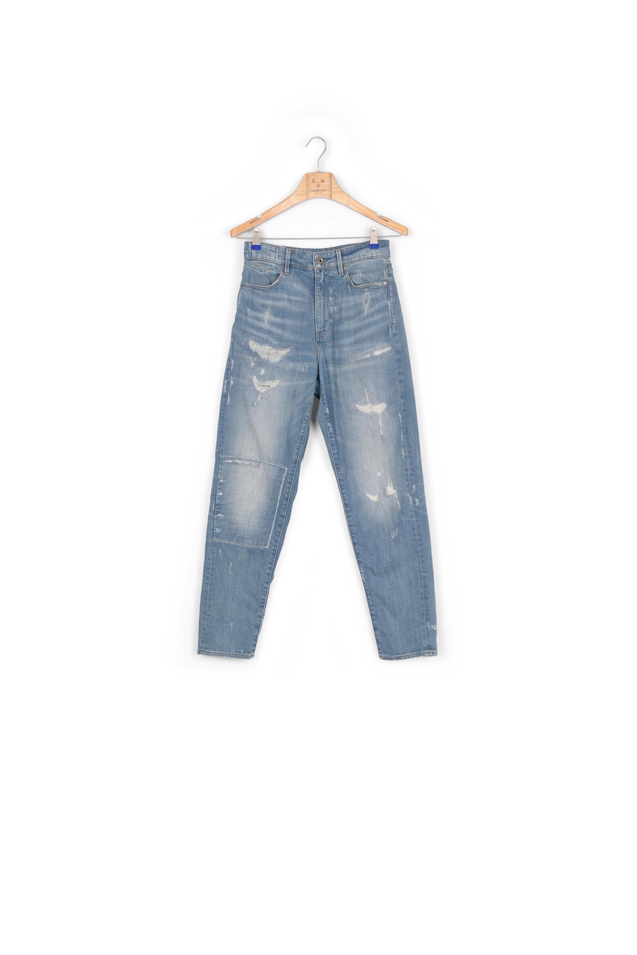 Jean Janeh Ultra High Mom Ankle Dada sport preloved - seconde main