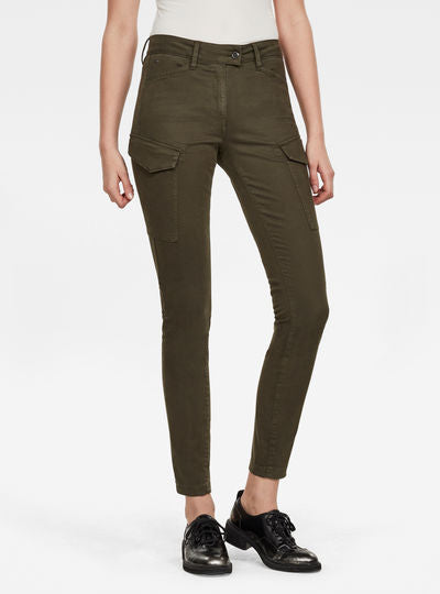 Blossite G-Shape Army High Skinny Pant Dada sport preloved - seconde main