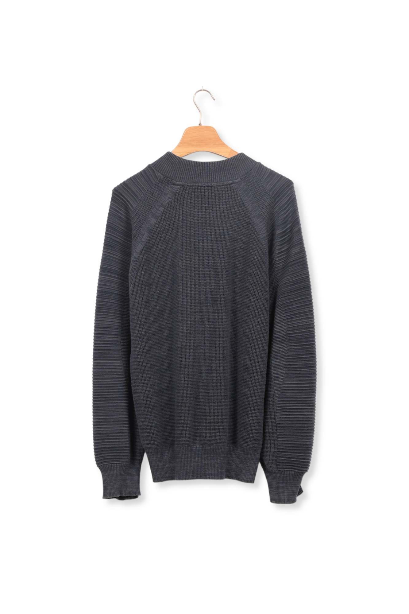 Gebreid Zip Thru Vest 3D Biker Dada sport preloved - seconde main