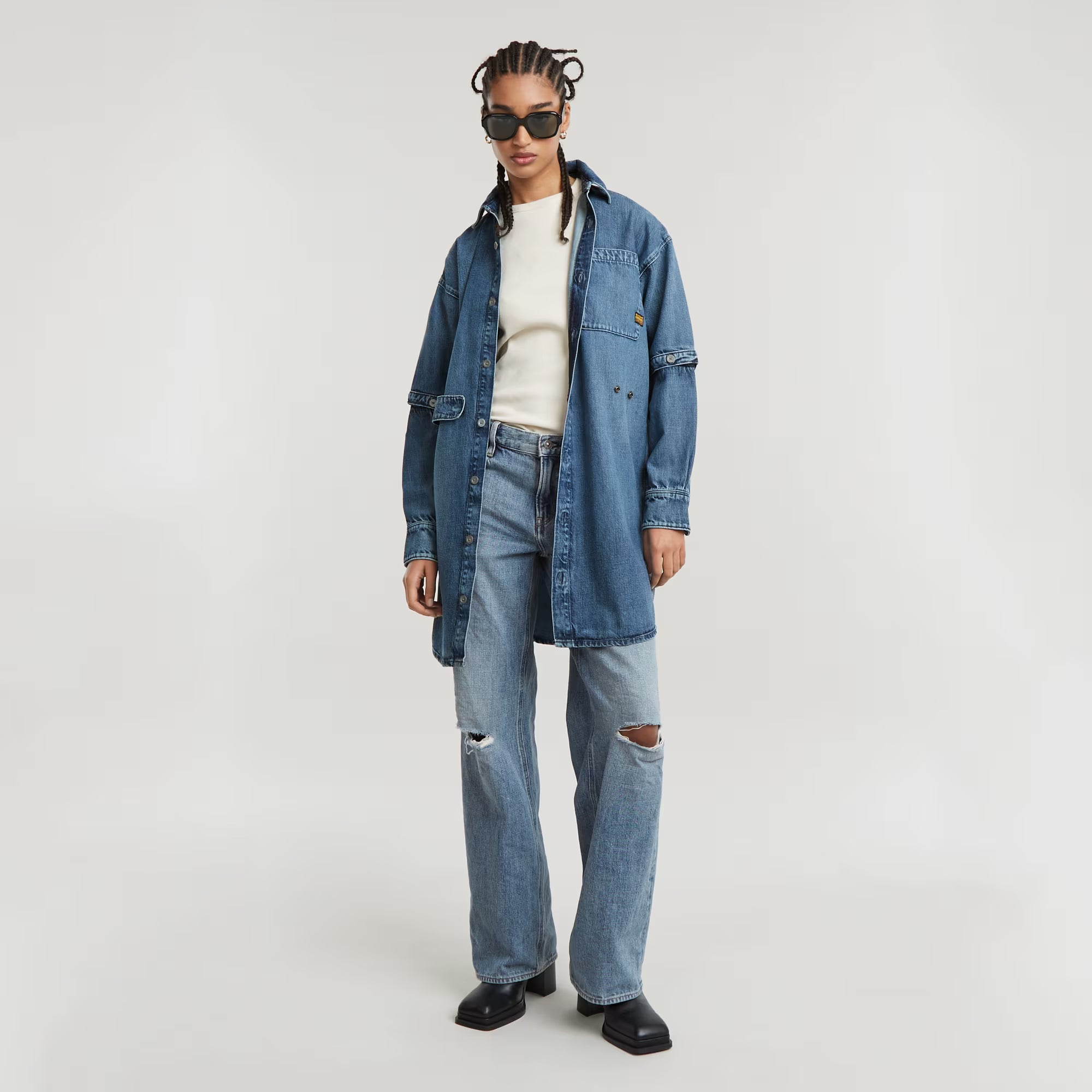 Judee Low Waist Loose Jeans Dada sport preloved - seconde main