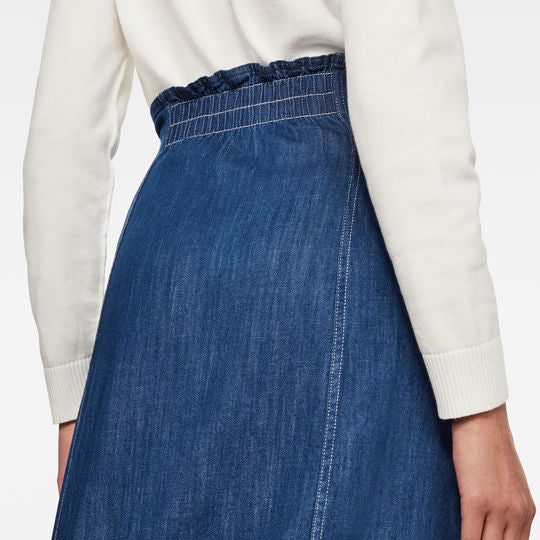 Tacoma Zip Paperbag Skirt Dada sport preloved - seconde main