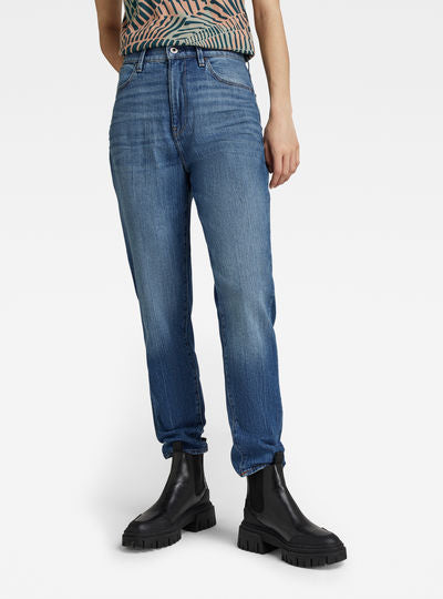 Janeh Ultra High Mom Ankle Jeans Dada sport preloved - seconde main