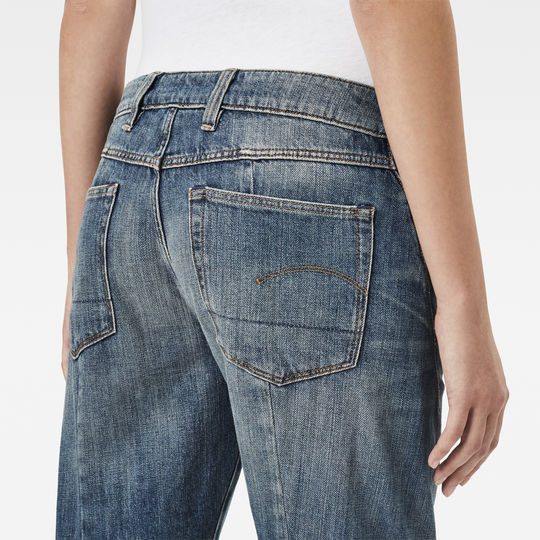 Lanc 3D Mid Waist Boyfriend Jeans Dada sport preloved - seconde main