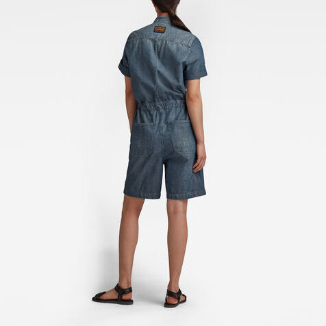 Short Sleeve Workwear Playsuit Dada sport preloved - seconde main