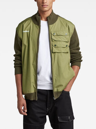 Swiss Army Woven Full Zip Knit Dada sport preloved - seconde main