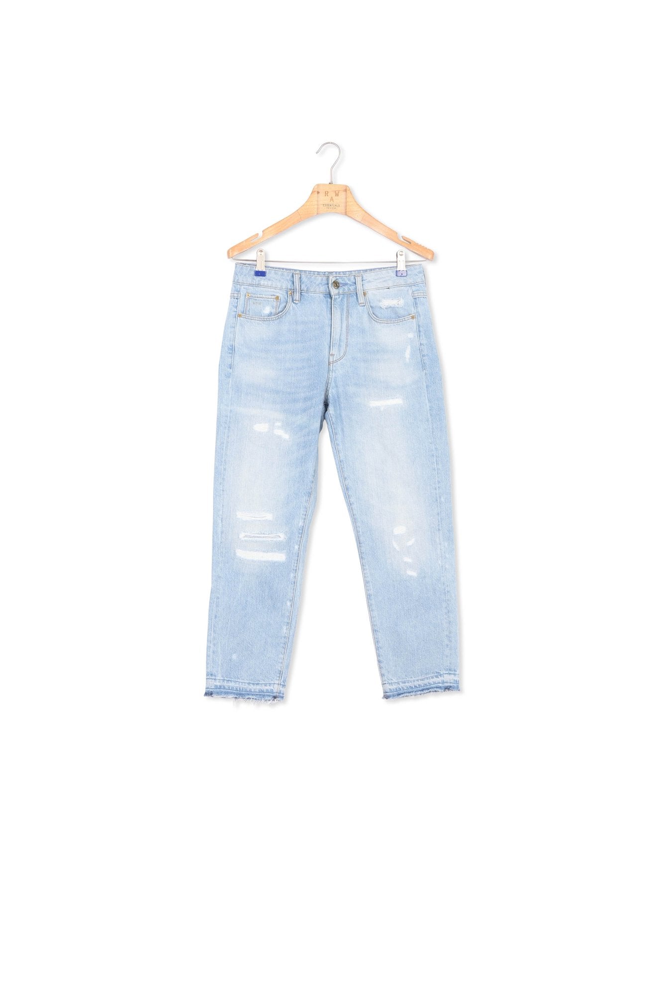 3301 Ripped  Mid Boyfriend Jeans Dada sport preloved - seconde main