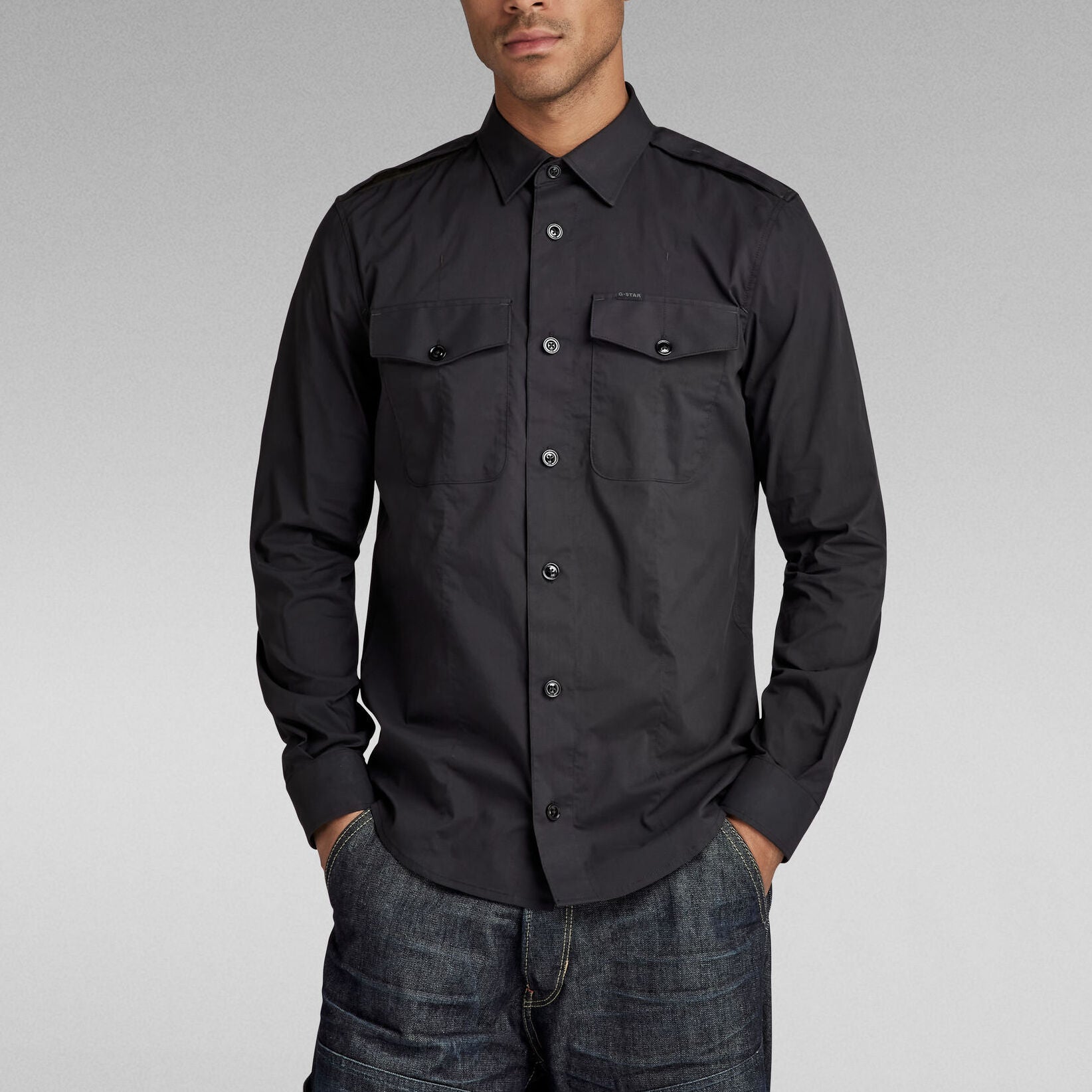 Tux Marine Slim Shirt Dada sport preloved - seconde main