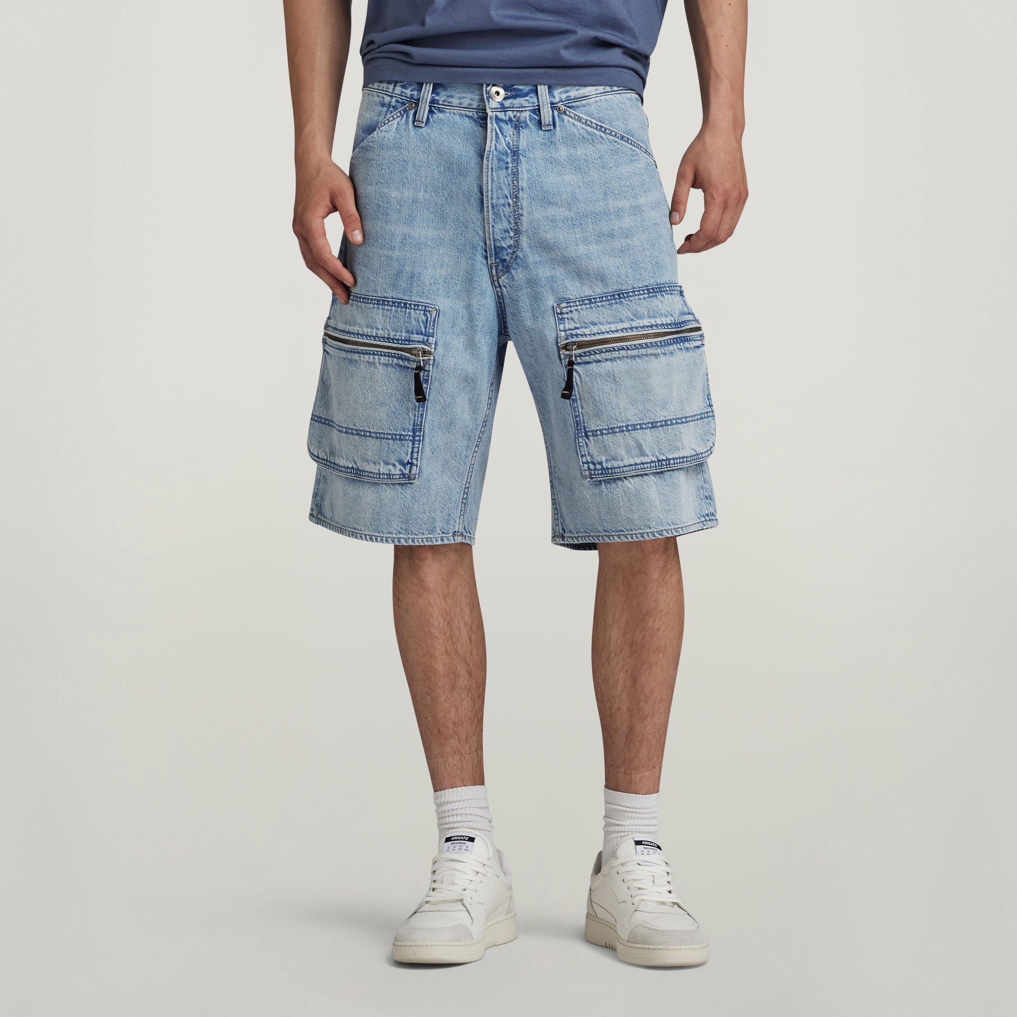 Denim Cargo Loose Shorts Dada sport preloved - seconde main
