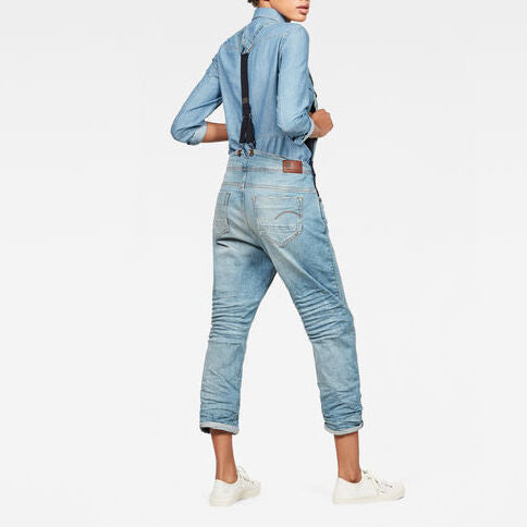 Midge Saddle Boyfriend Denim Overalls Dada sport preloved - seconde main
