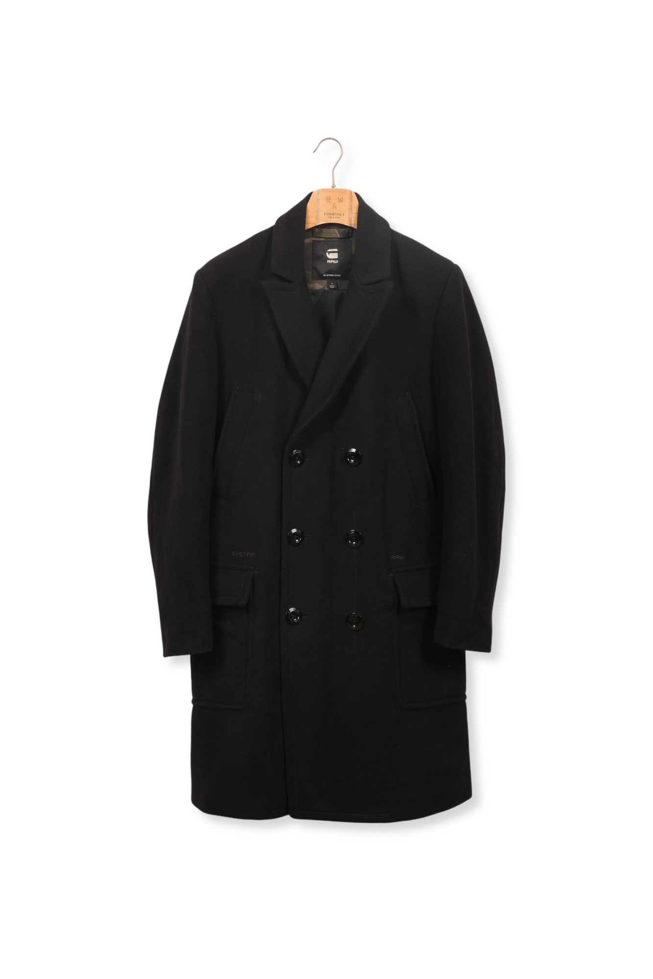 Unisex Double Breasted Wool Mantel Dada sport preloved - seconde main
