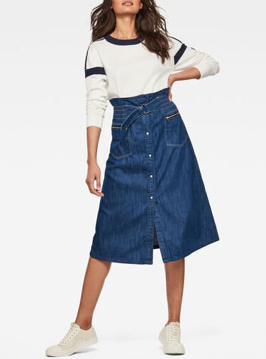 Tacoma Zip Paperbag Skirt Dada sport preloved - seconde main