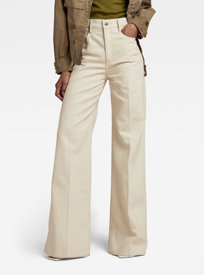 Jean Deck Ultra High Wide Leg Dada sport preloved - seconde main