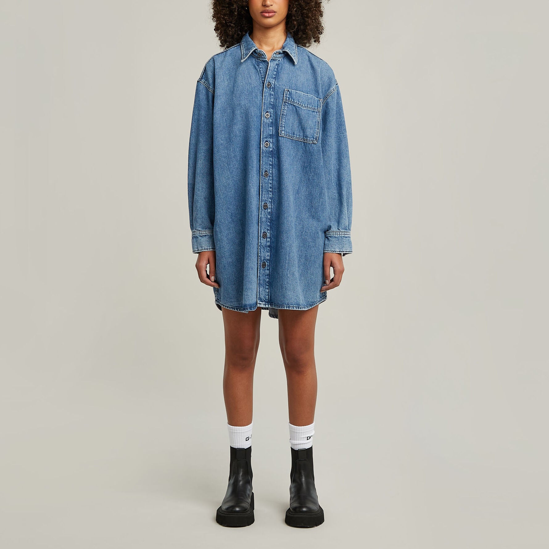 Oversized Denim Dress Dada sport preloved - seconde main