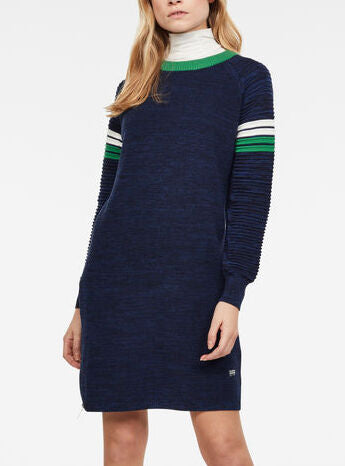 Suzaki Stripe Knit Dress Dada sport preloved - seconde main