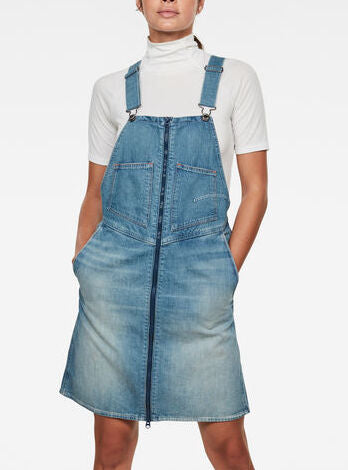 Lintell Denim Overall Dress Dada sport preloved - seconde main