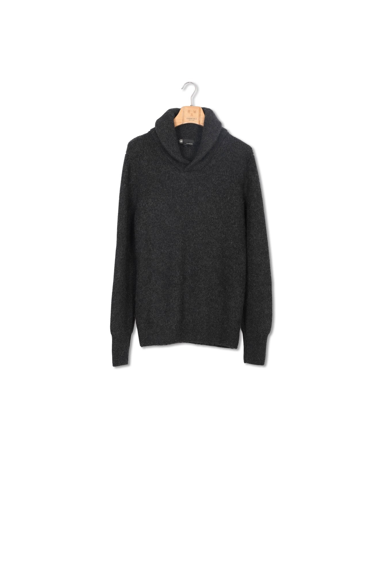 E Shawl Collar Knitted Sweater Dada sport preloved - seconde main