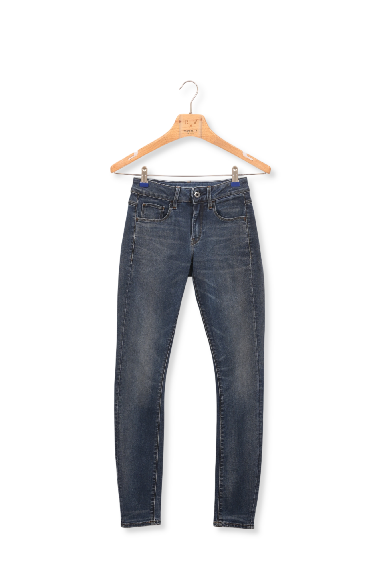 3301 Deconstructed Mid Waist Skinny Jeans Dada sport preloved - seconde main