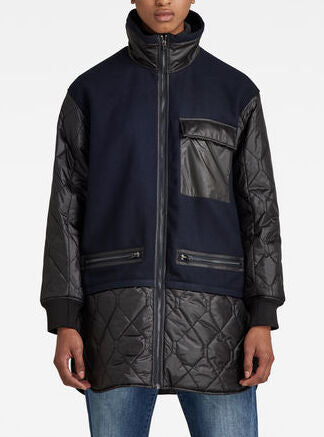 Long Wool Quilted Innenjacke Dada sport preloved - seconde main