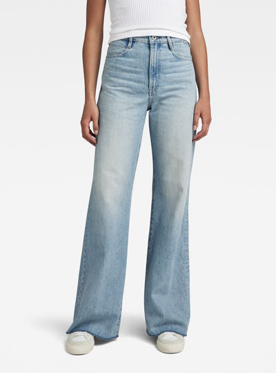 Jean Deck Ultra High Wide Leg Dada sport preloved - seconde main