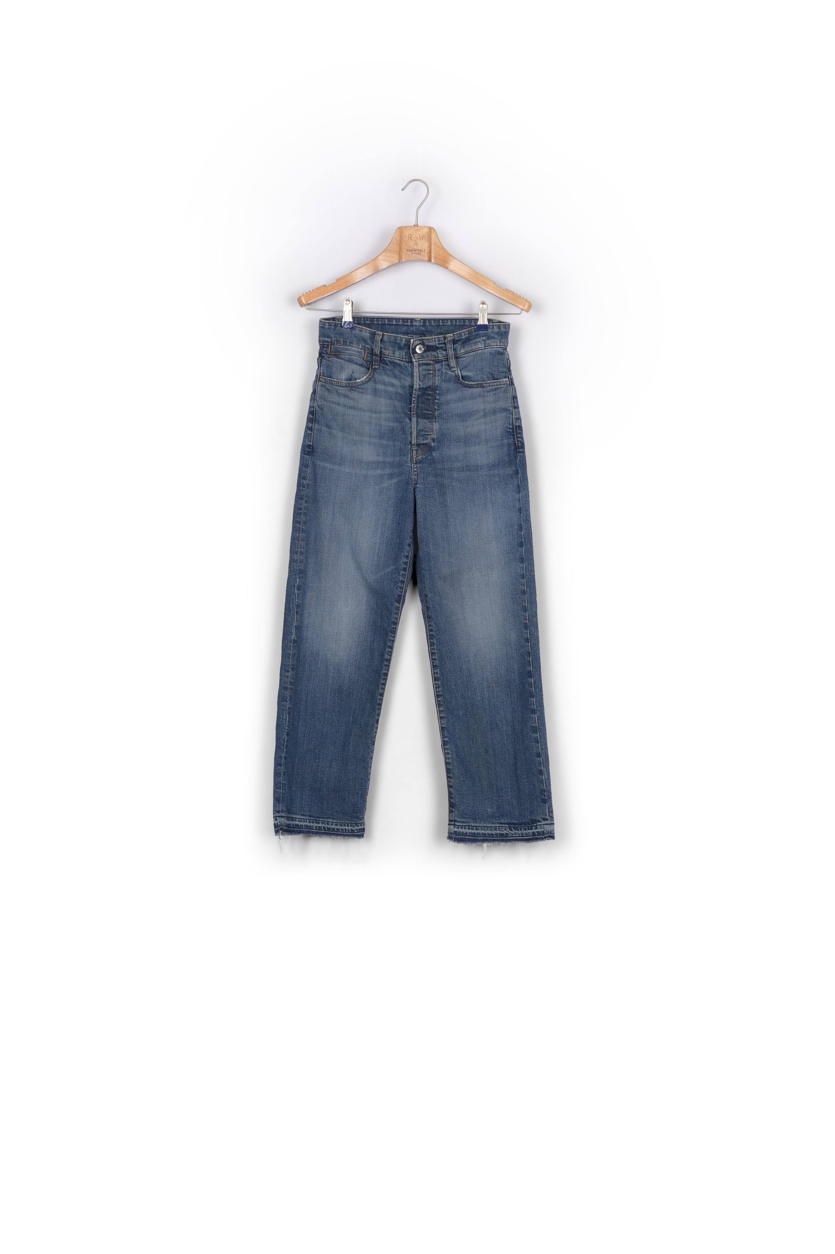 Jean Tedie Ultra High Straight Ripped Ankle C Dada sport preloved - seconde main