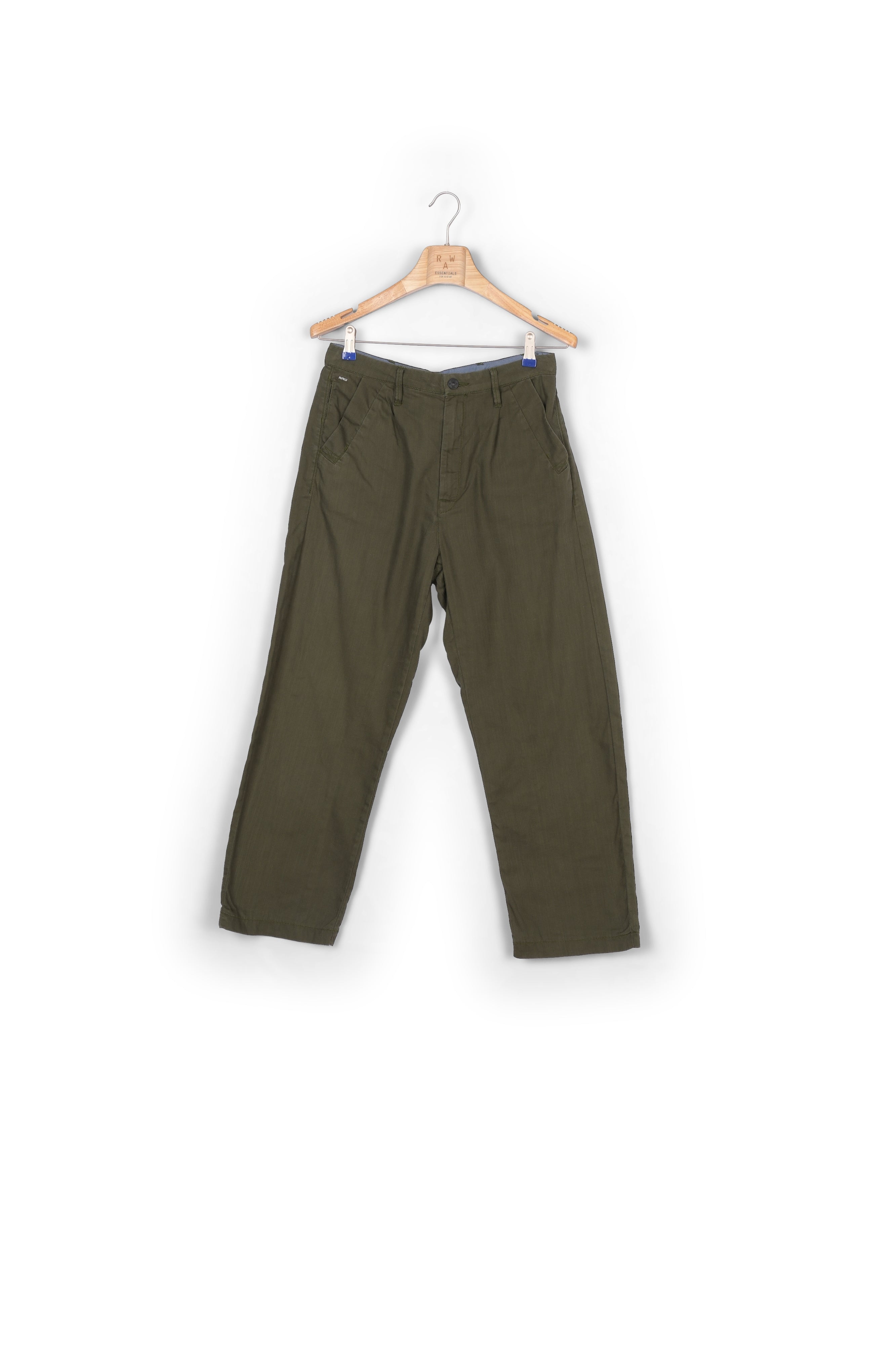 Bronson Mid Waist 3D Loose Pleat Chino Dada sport preloved - seconde main