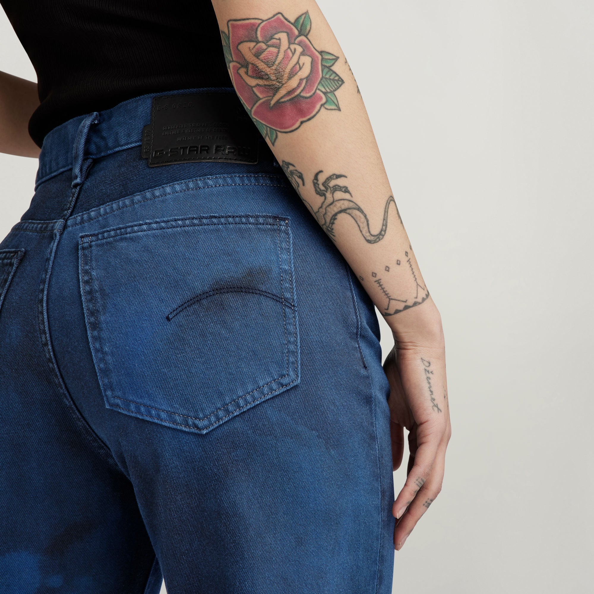 Viktoria High Straight Jeans Dada sport preloved - seconde main