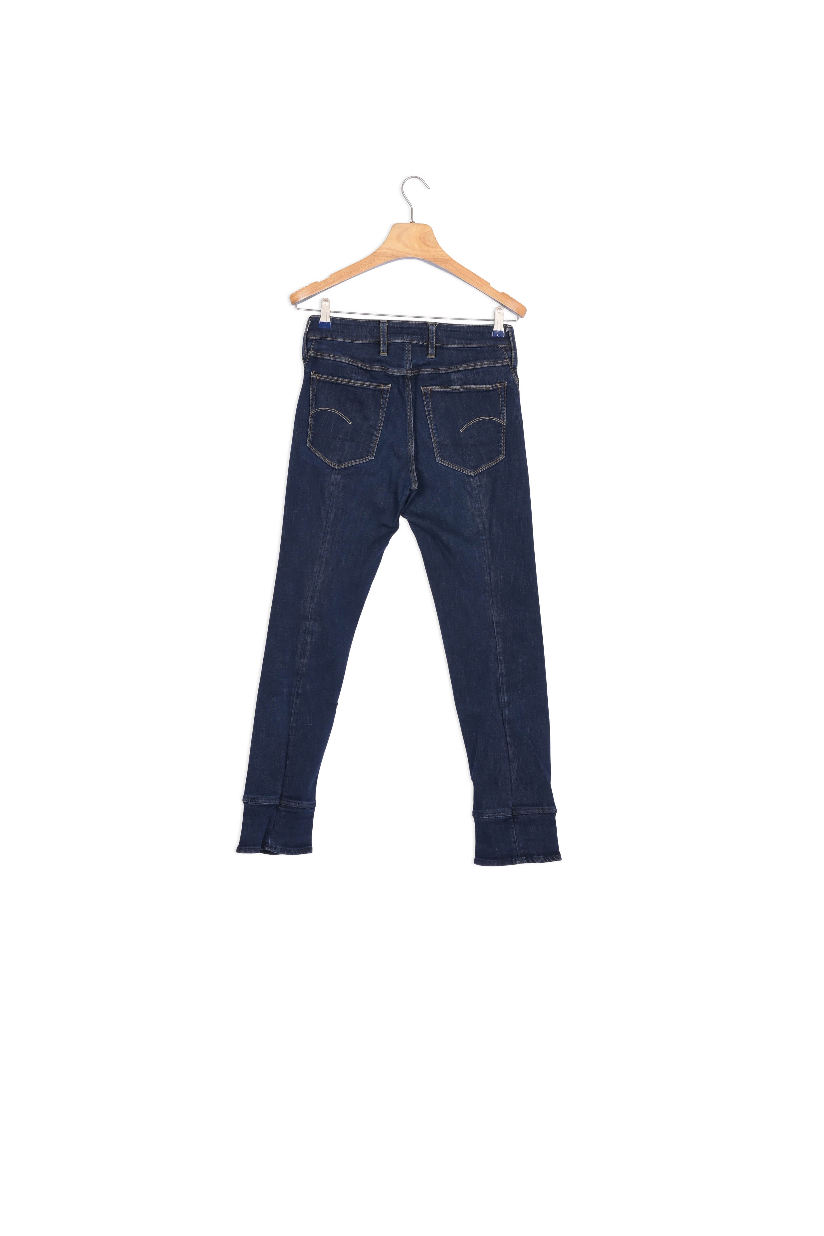 Lanc 3D High Waist Straight Jeans Dada sport preloved - seconde main