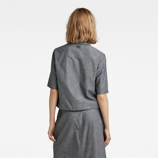 2 Pocket Cropped Shirt Dada sport preloved - seconde main