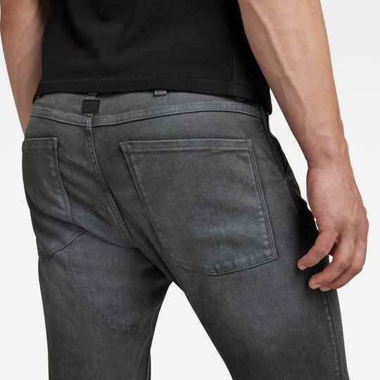 5620 3D Zip Knee Skinny Jeans Dada sport preloved - seconde main