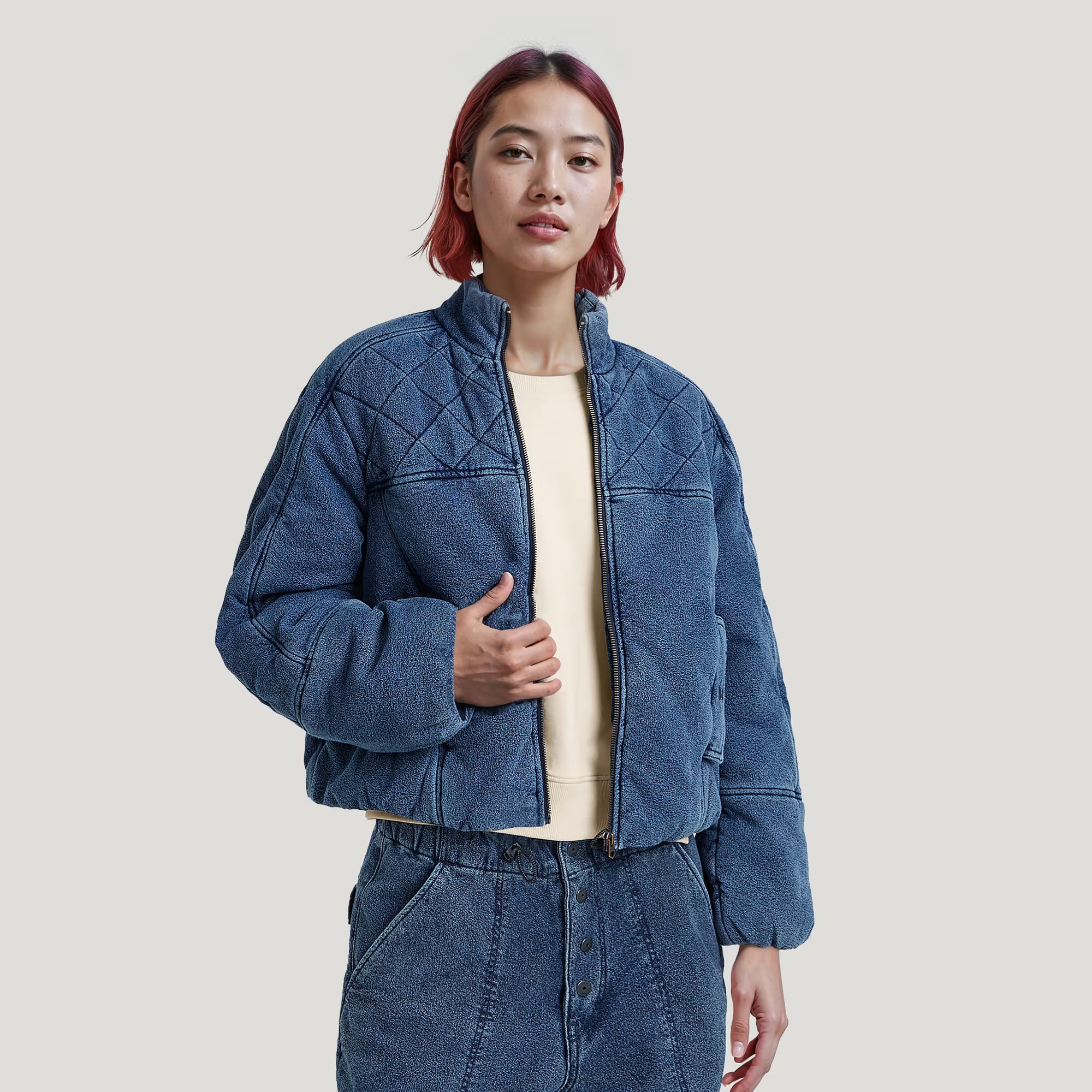 Padded Cocoon Bomber Dada sport preloved - seconde main