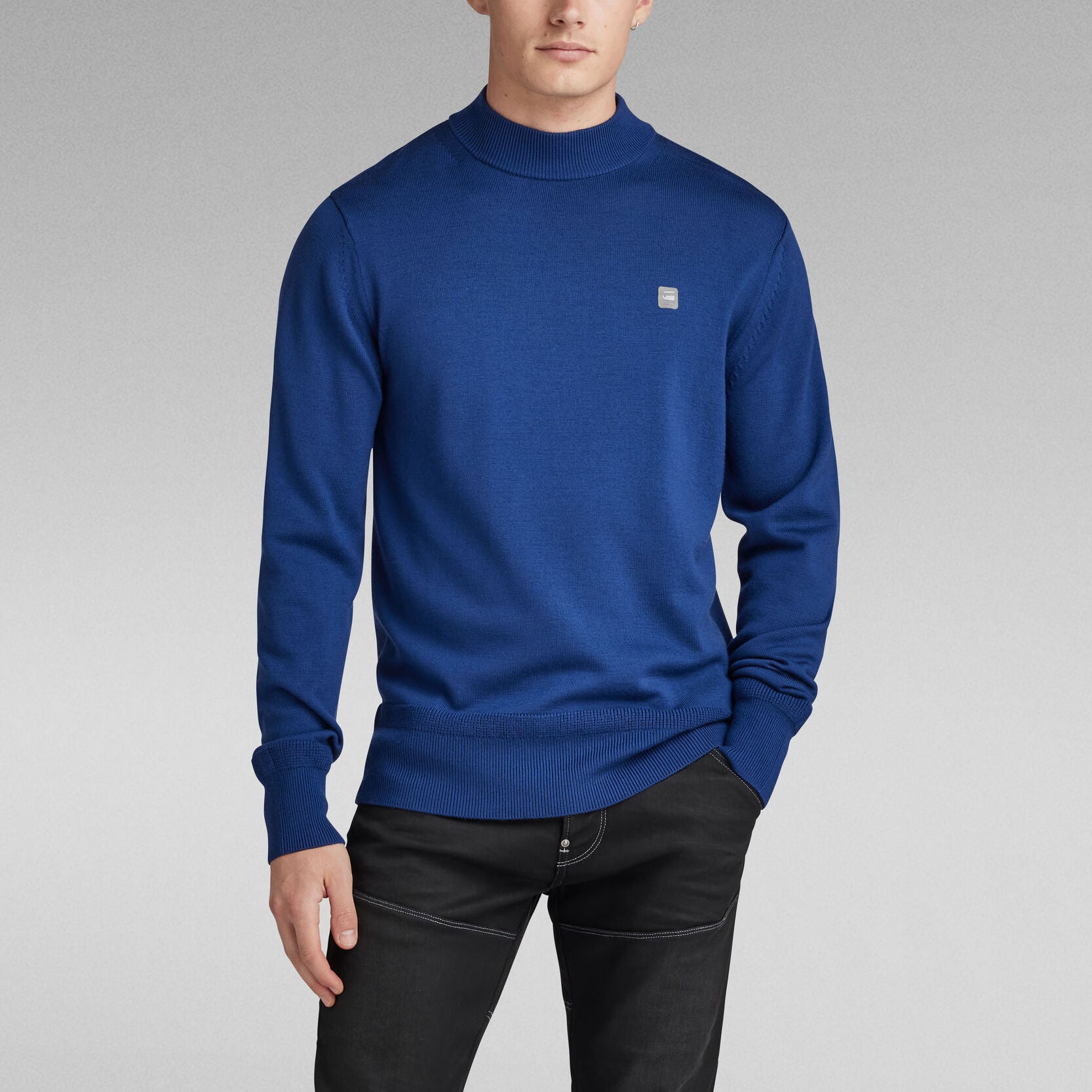 Premium Core Mock Gebreide Trui Dada sport preloved - seconde main