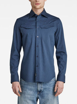 Slant Pocket Slim Shirt Dada sport preloved - seconde main