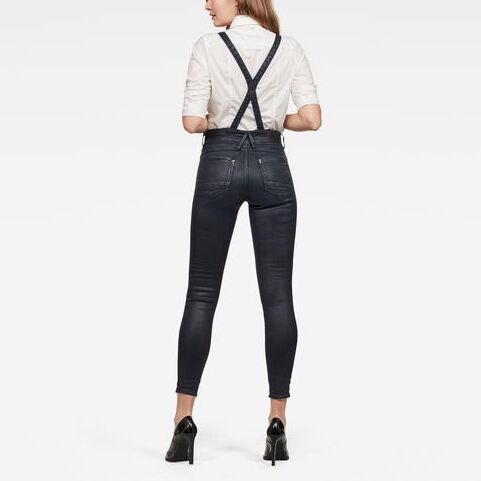 Lynn Biker High Waist Skinny Overall Dada sport preloved - seconde main