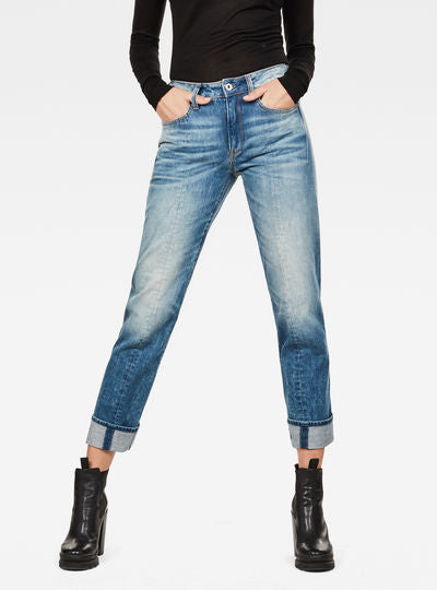 Lanc 3D High Waist Straight Jeans Dada sport preloved - seconde main