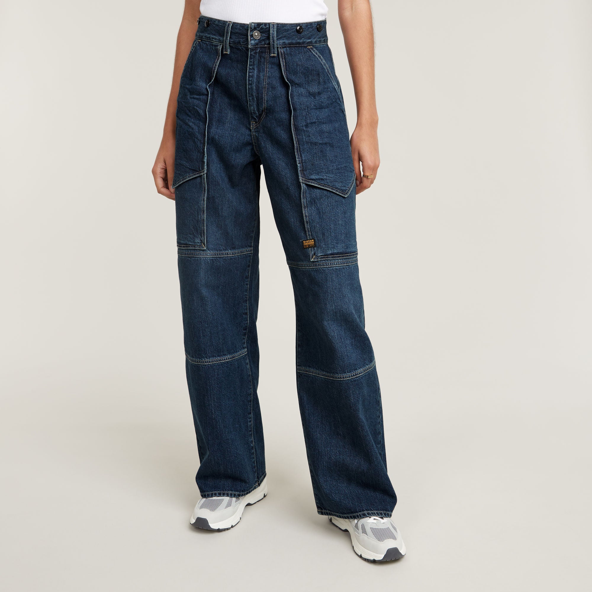 Jean Barrel Utility High Loose Dada sport preloved - seconde main
